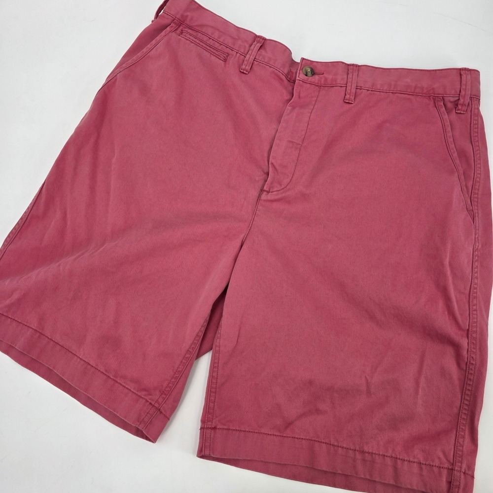 POLO RALPH LAUREN CHINO SHORTS MENS SIZE 38 SALMON PINK RELAXED FIT 10" INSEAM